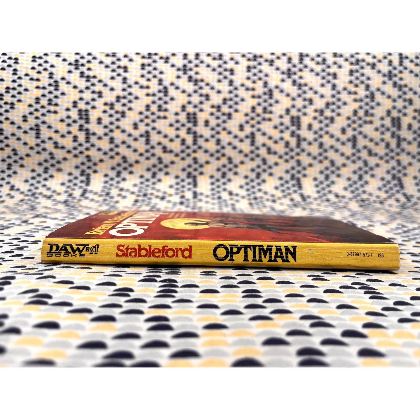 Optiman - Brian M. Stableford - Vintage Paperback Book - Daw Edition