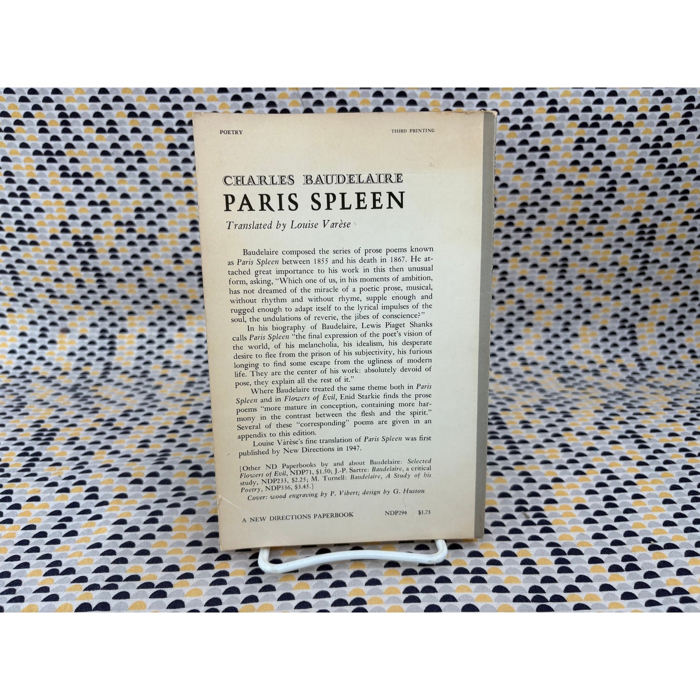 Paris Spleen - Charles Baudelaire - New Directions - Paperback