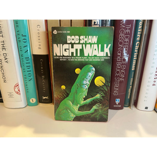 Night Walk - Bob Shaw - Vintage Paperback Book - Avon Edition