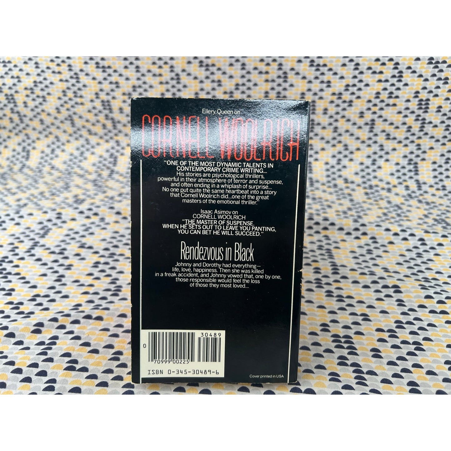 Rendezvous In Black - Cornell Woolrich - Ballantine - Paperback