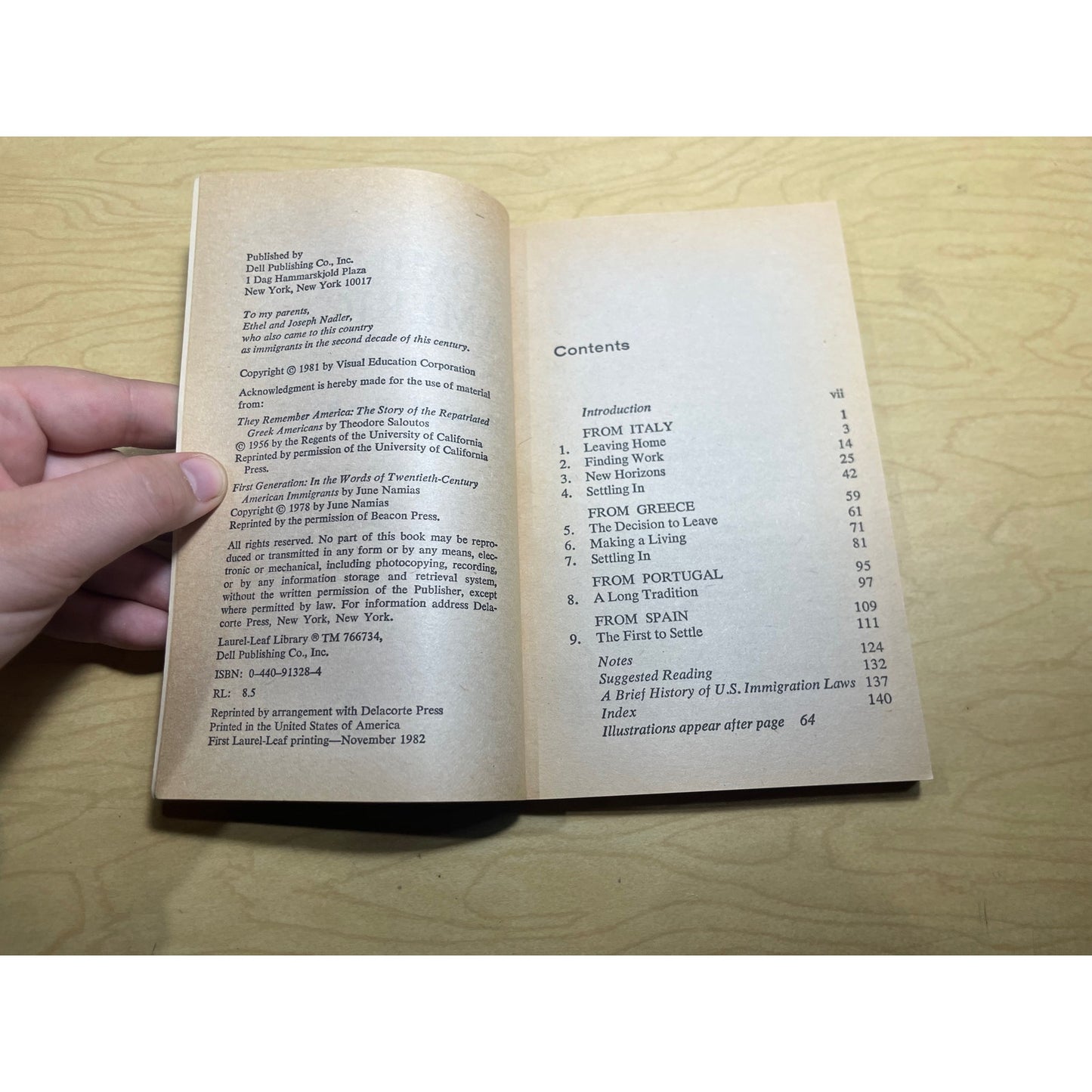 Coming to America, Immigrants from Southern Europe - Gladys Nadler Rips - Dell Books - Paperback