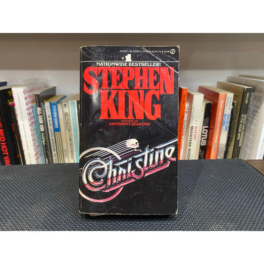 Christine - Stephen King - Vintage Paperback Book - Signet Books