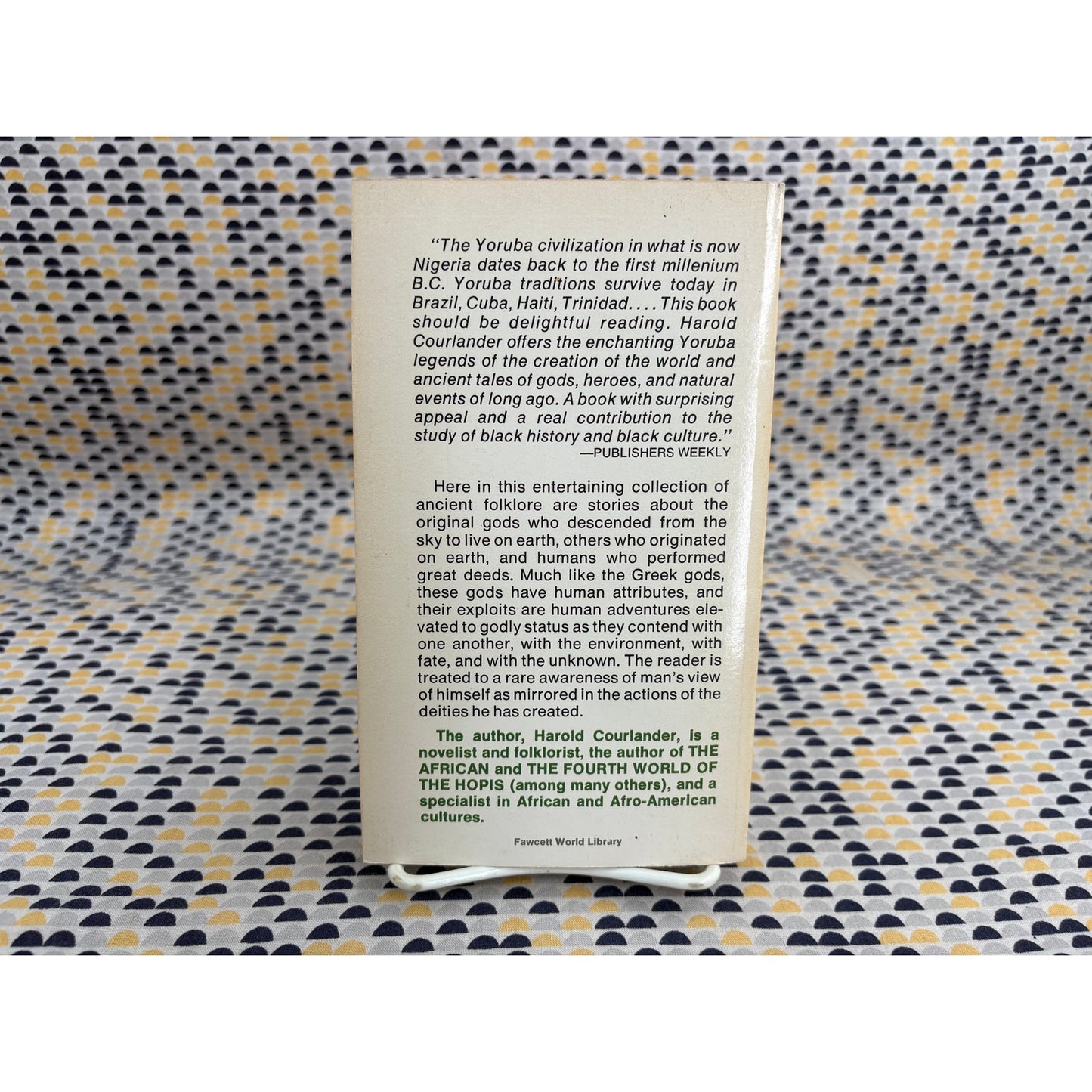 Tales Of Yoruba Gods And Heroes - Harold Courlander - Fawcett - Paperback