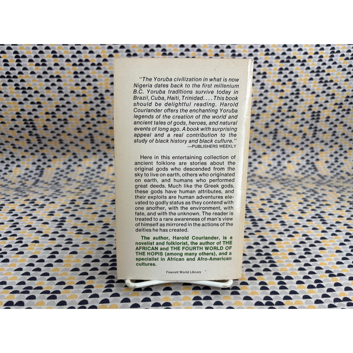 Tales Of Yoruba Gods And Heroes - Harold Courlander - Fawcett - Paperback