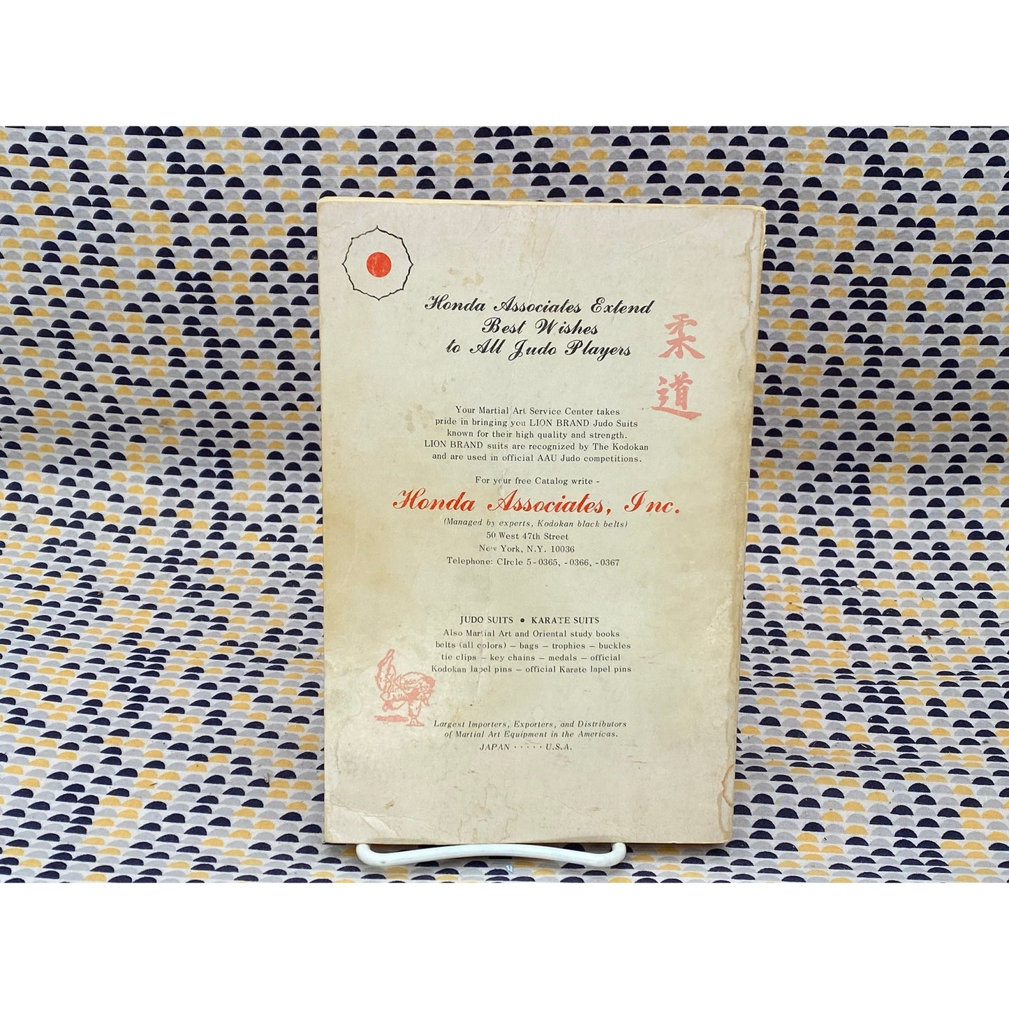 A.A.U.-J.B.B.F. Official Judo Handbook - Donald Pohl, editor - Vintage Paperback Book - Amateur Athletic Union of USA Edition