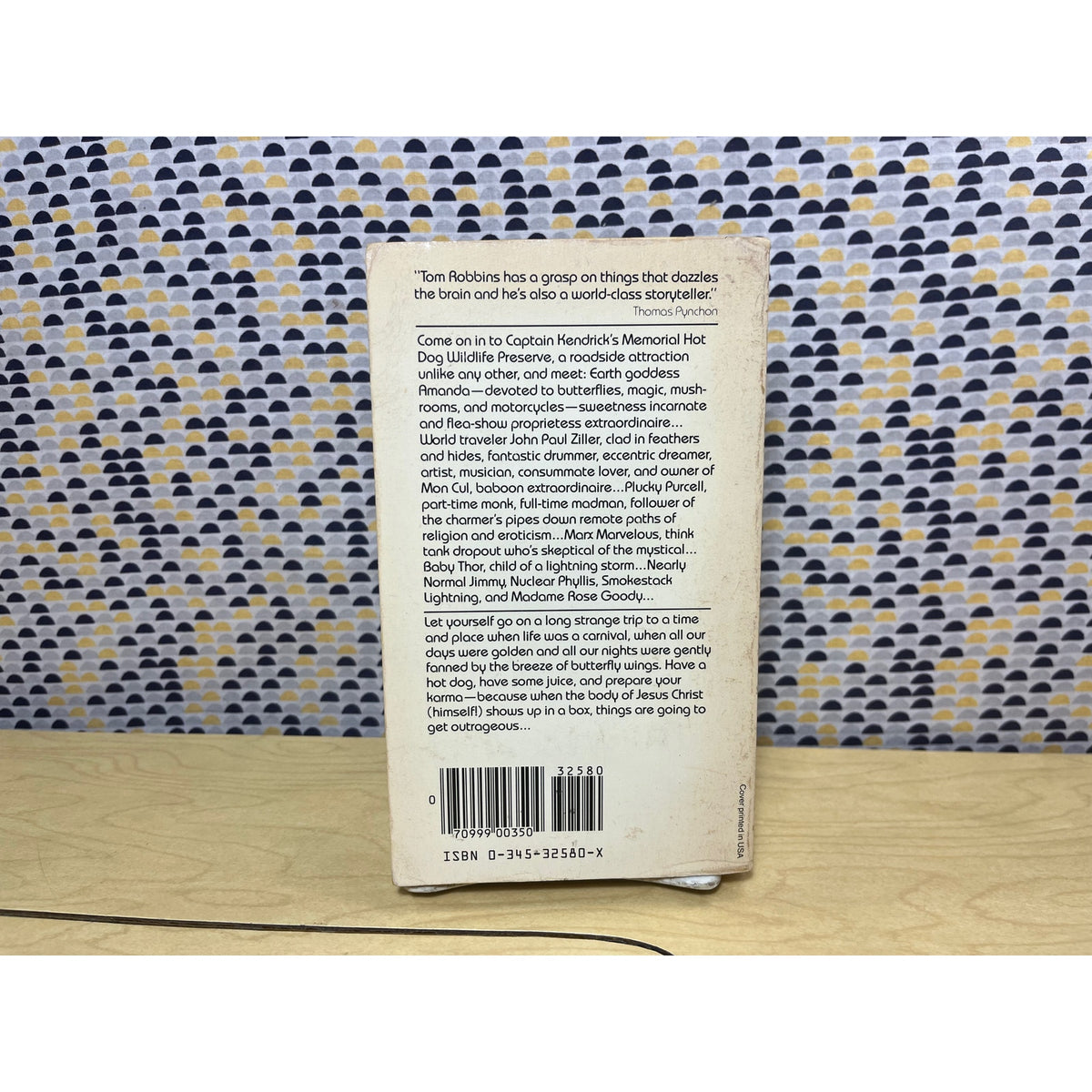 Another Roadside Attraction - Tom Robbins - Vintage Paperback Book - Ballantine Books
