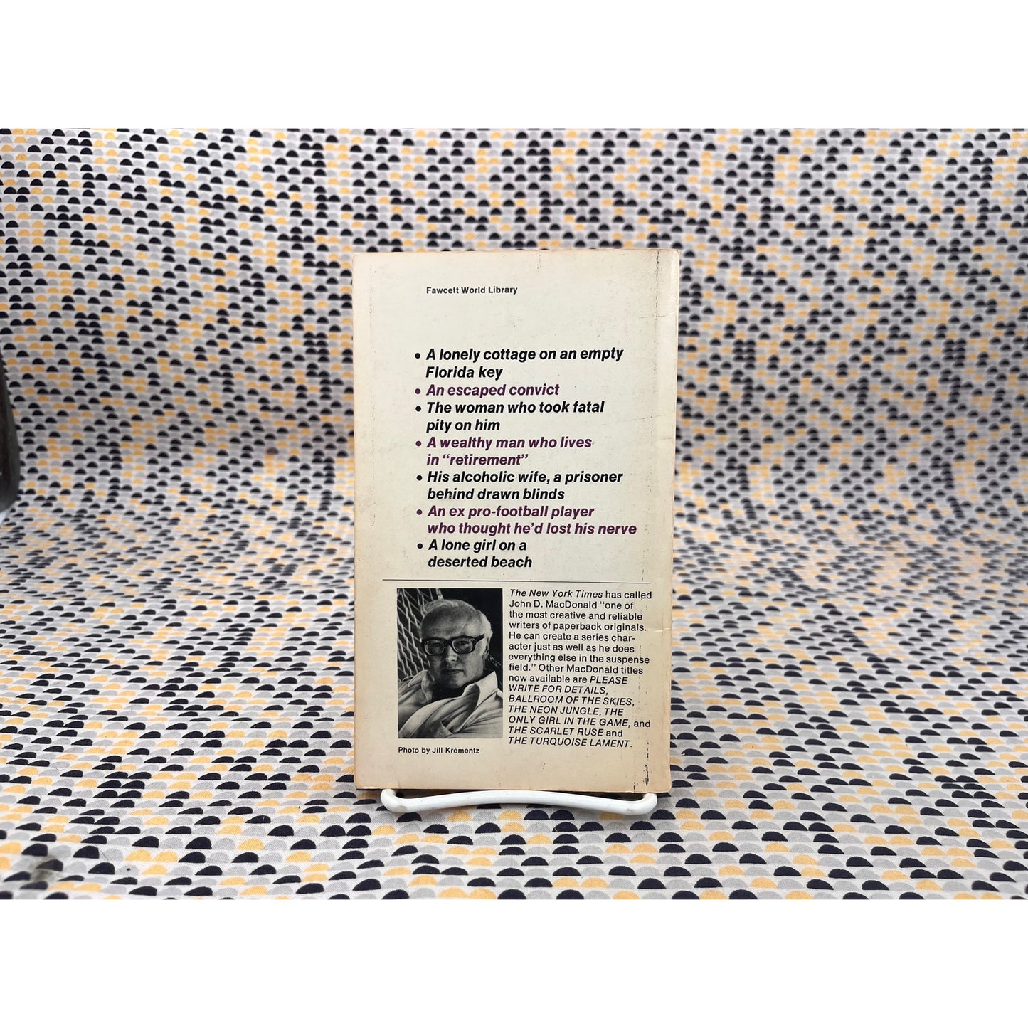 Where Is Janice Gantry? - John D. MacDonald - Fawcett Gold Medal - Paperback