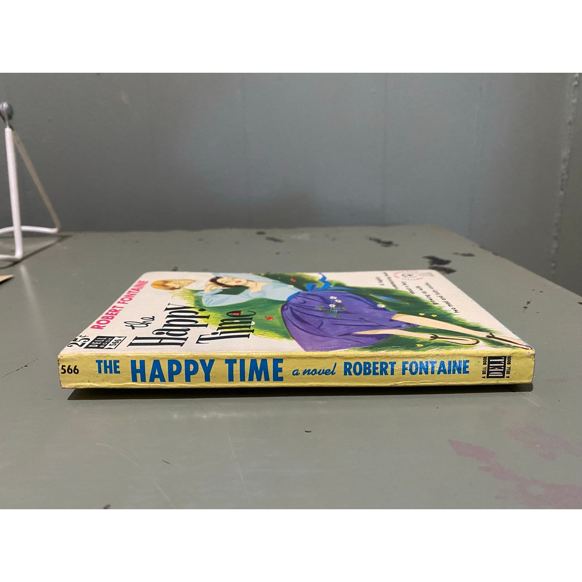 The Happy Time - Robert Fontaine - Dell 566 - Vintage Paperbacks