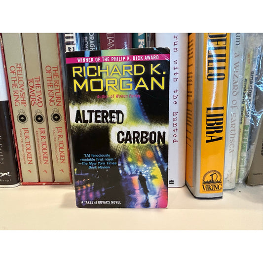 Altered Carbon - Richard K. Morgan - Paperback - Del Rey 1st Print