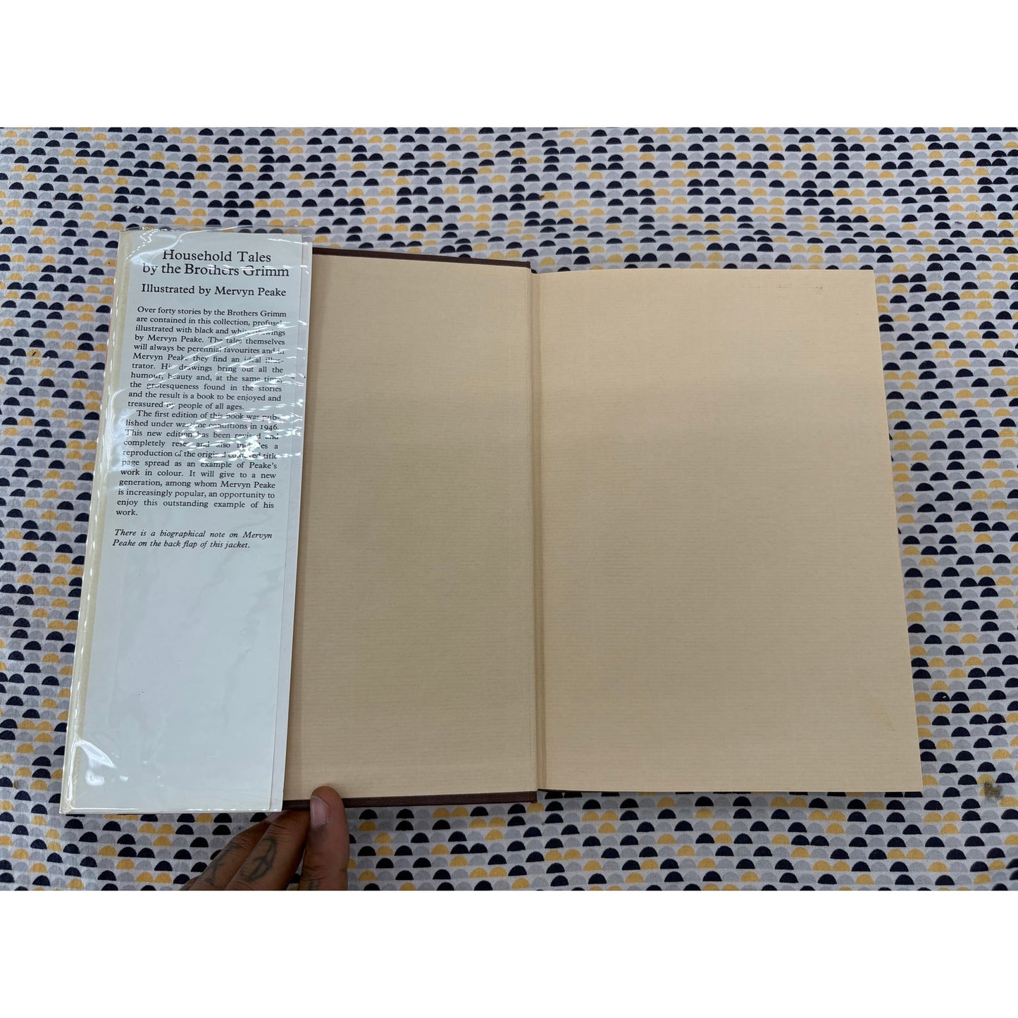 Household Tales - Brothers Grimm - Illustrated by Mervyn Peake -  Bibliophile - Hardcover