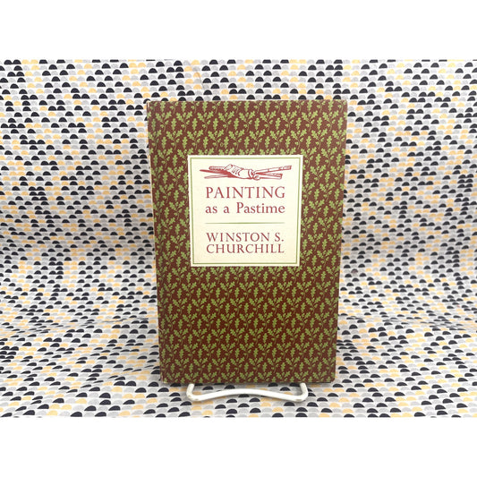 Painting As A Pastime - Winston S. Churchill - Cornerstone Library - Hardcover