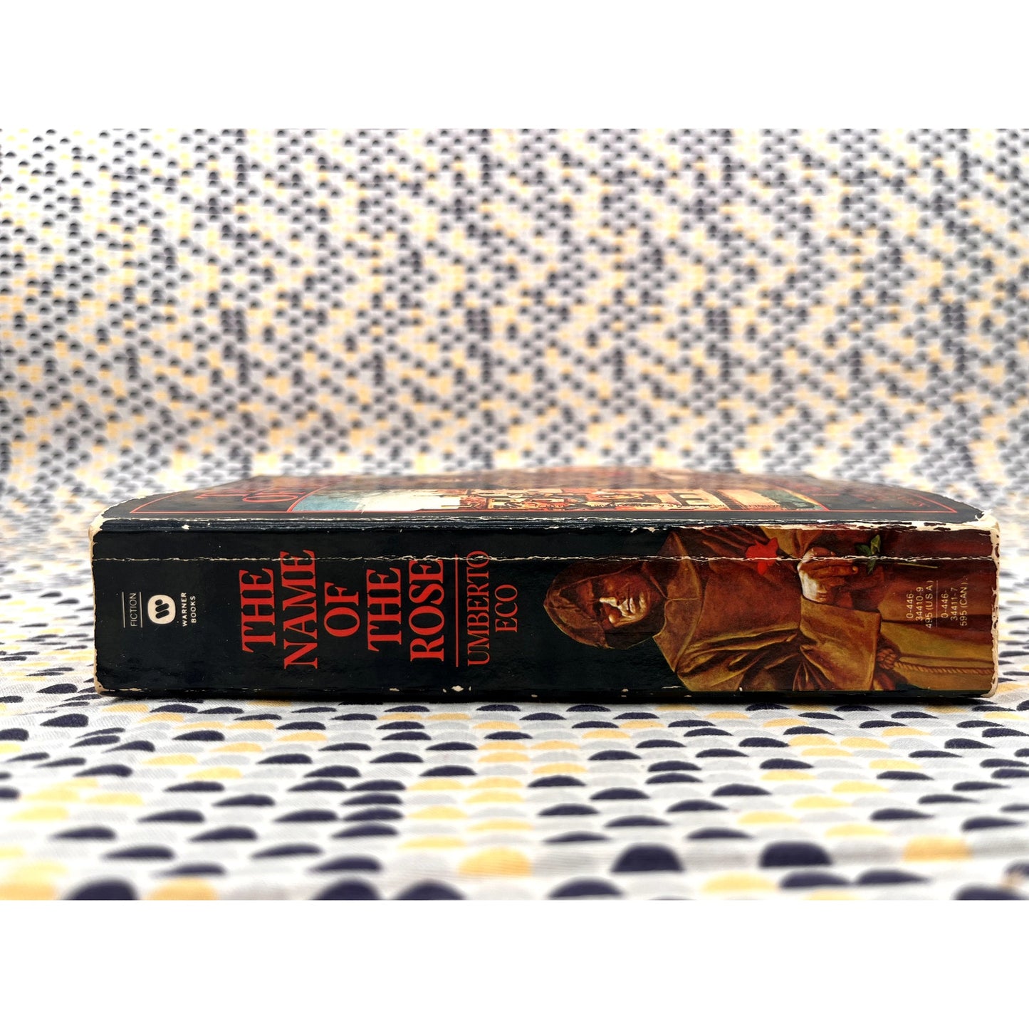 The Name of The Rose -  Umberto Eco - Warner Books - Movie Novelization Movie Tie-In Edition