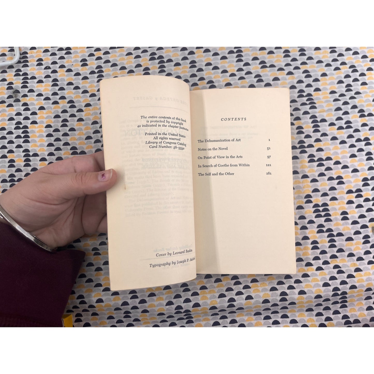 The Dehumanization of Art - Ortega Y Gasset - Anchor Books - Paperback