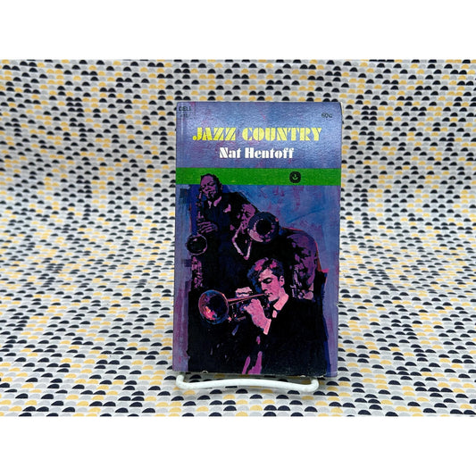 Jazz Country - Nat Hentoff - Vintage Paperback Book - Dell Edition