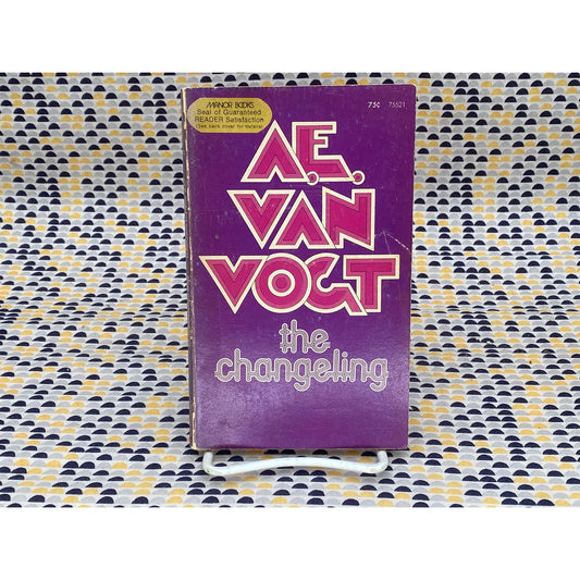 The Changeling - A.E. van Vogt - Vintage Paperback Book - Manor Edition