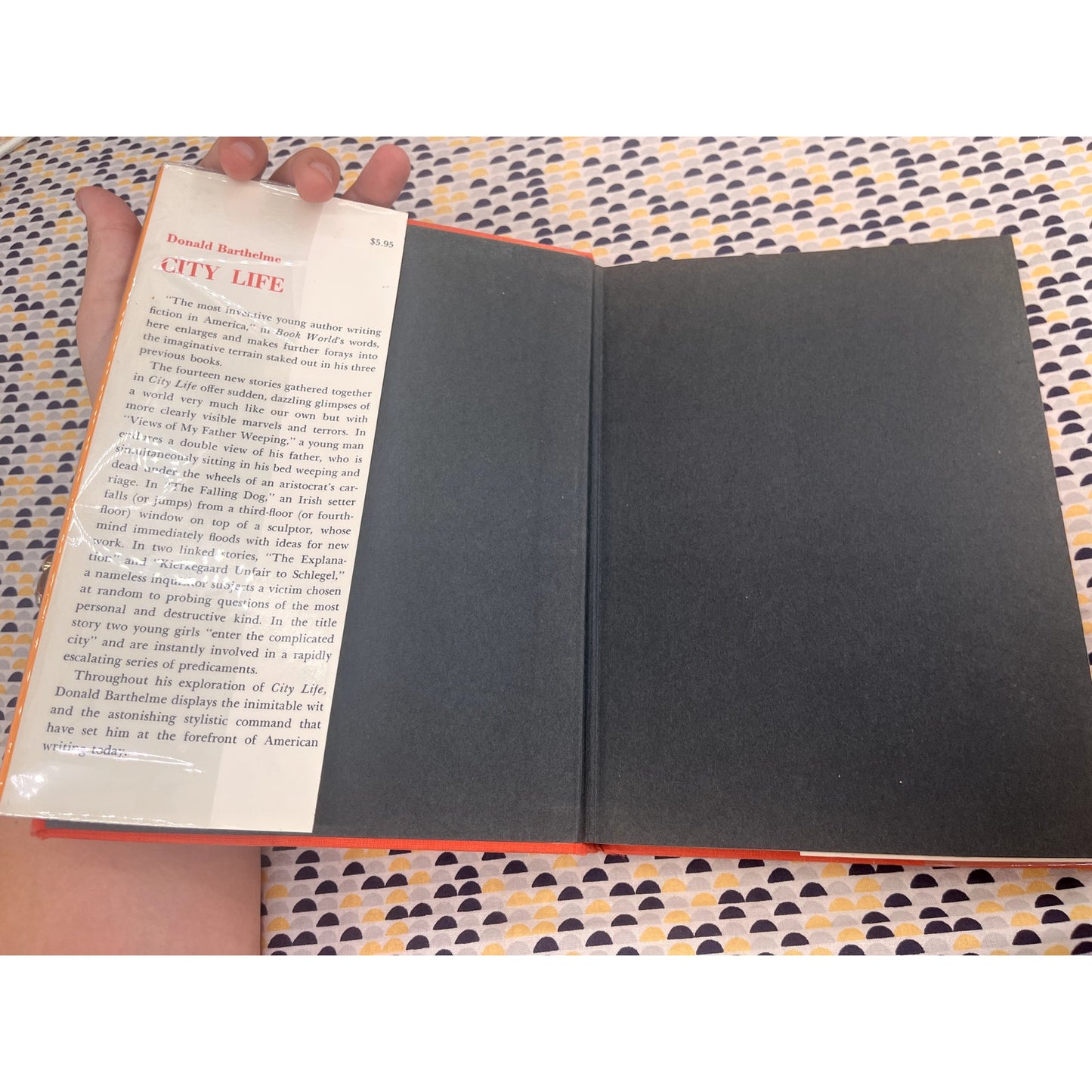 City Life - Donald Barthelme - Farrar Straus & Ciroux Books - Hardcover - 1st Edition