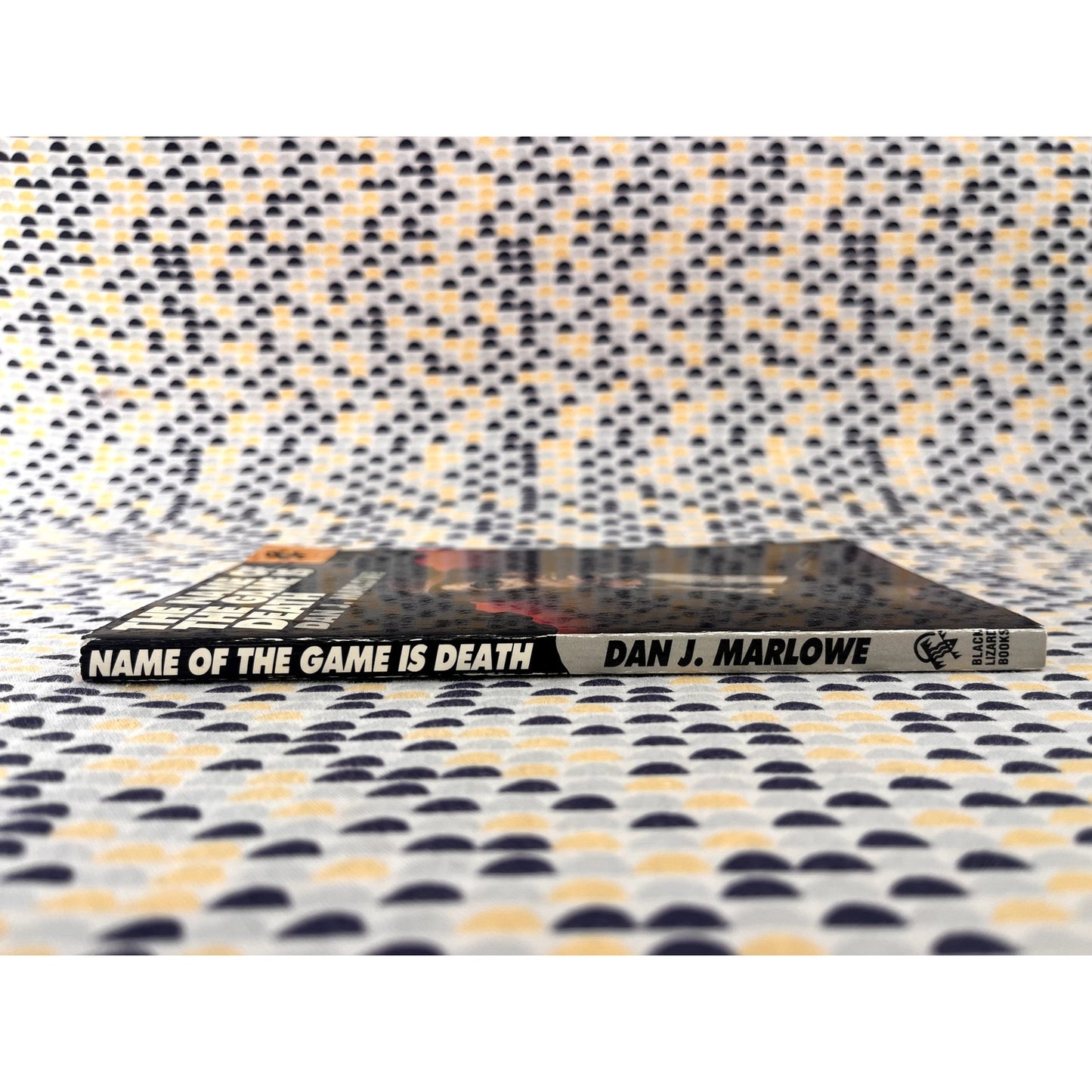 The Name of the Game is Death - Dan J. Marlowe - Black Lizard Crime - Paperback