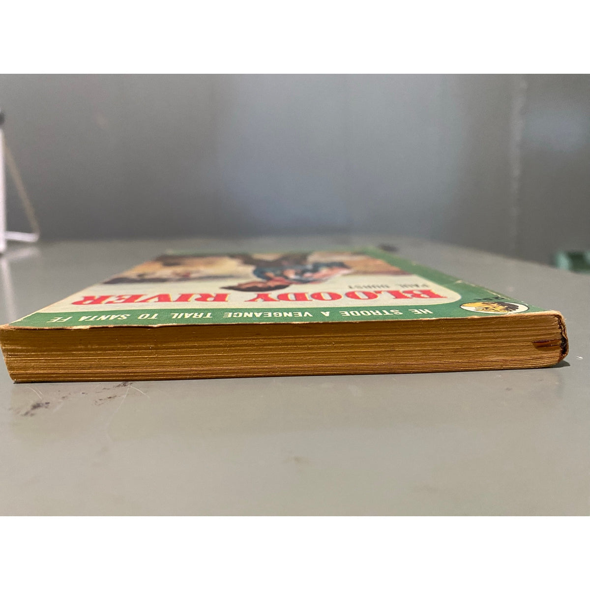 Bloody River - Paul Durst - Lion 178 - Vintage Paperbacks