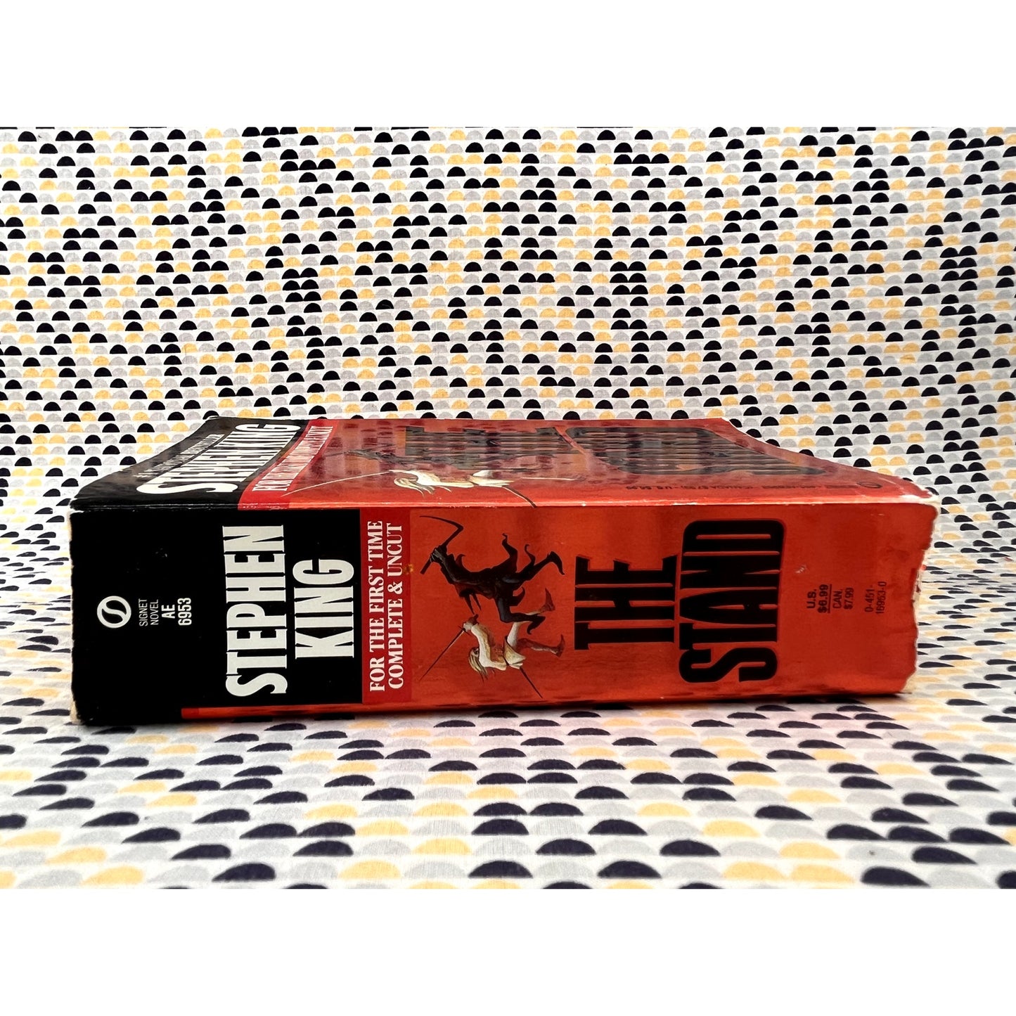 The Stand - Stephen King - Vintage Paperback Book - Signet Books - 1st Printing