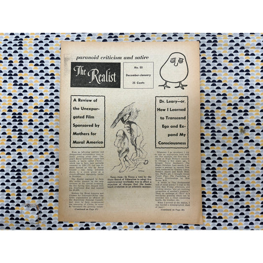 The Realist Magazine - Counterculture Newspaper - December 1964 - No. 55