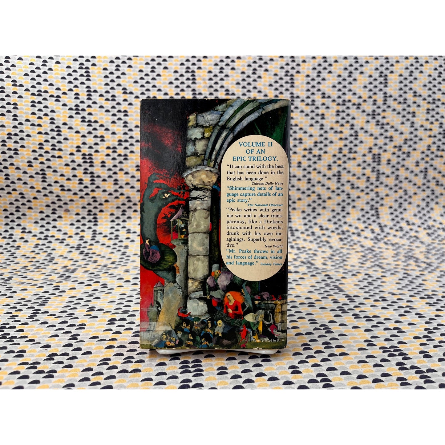 Gormenghast - Mervyn Peake - Volume II of Trilogy - Paperback - Ballantine Edition
