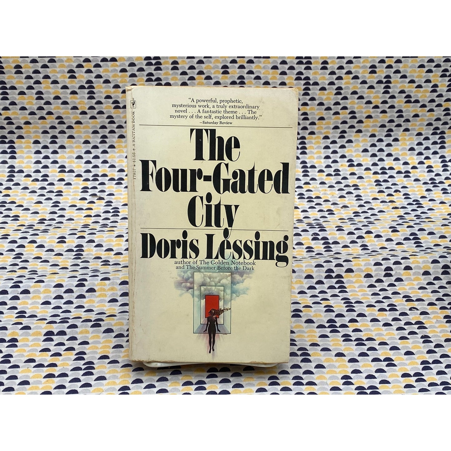 The Four-Gated City - Doris Lessing - Vintage Paperback Book - Bantam Edition