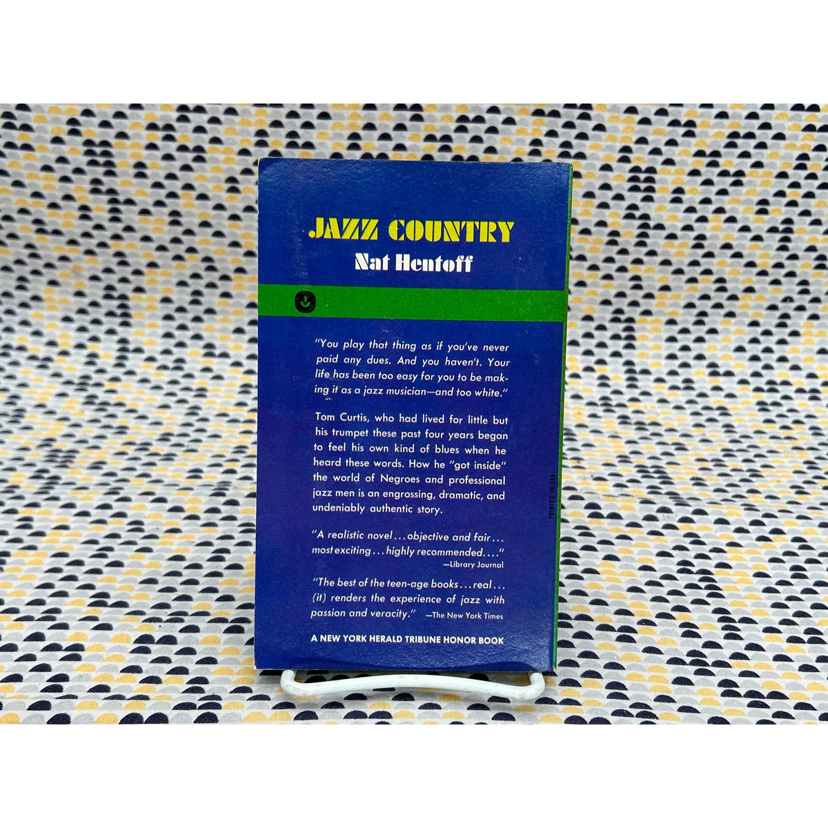 Jazz Country - Nat Hentoff - Vintage Paperback Book - Dell Edition