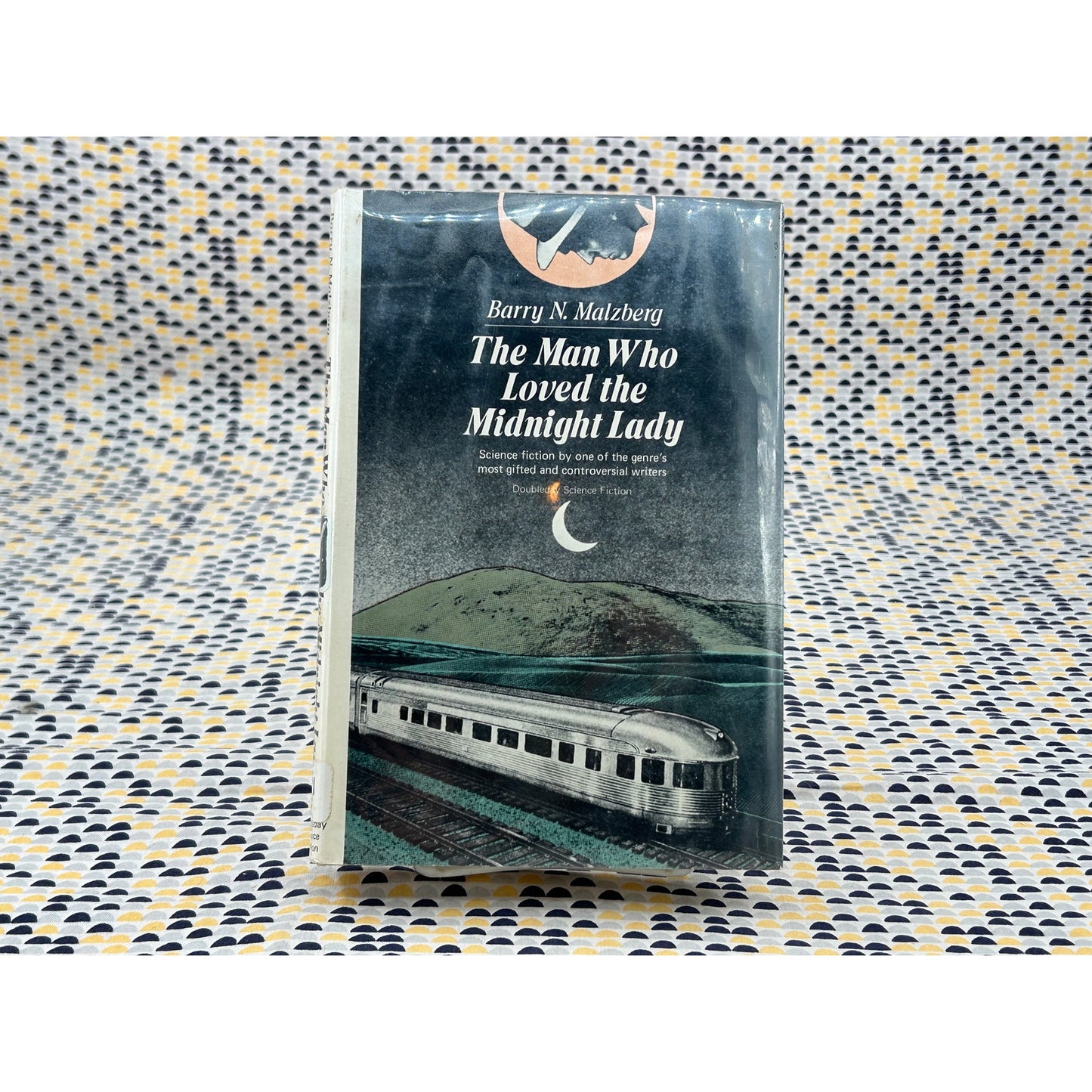 The Man Who Loved The Midnight Lady - Barry Malzberg - Doubleday -EX LIBRARY COPY