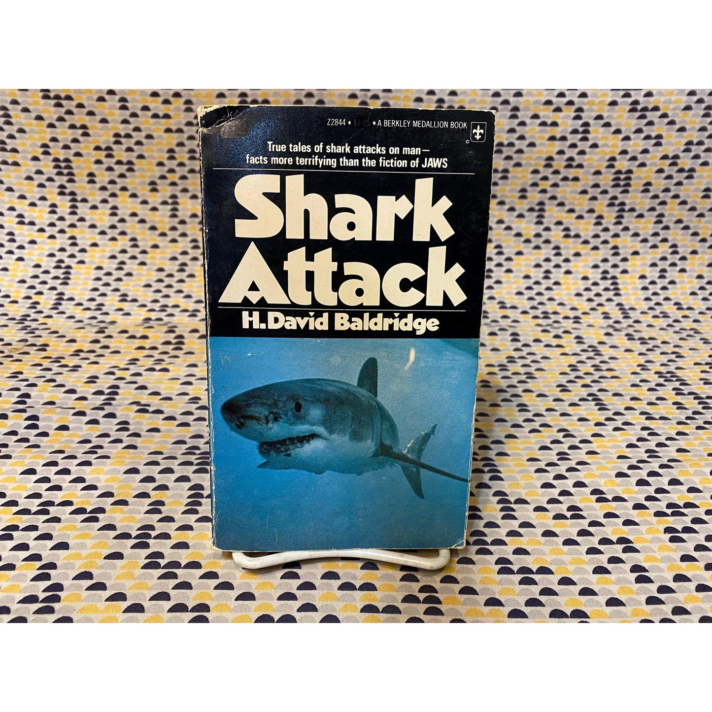 Shark Attack - H. David Balbridge - Jaws - Vintage Paperback Book - Berkley Medallion Edition