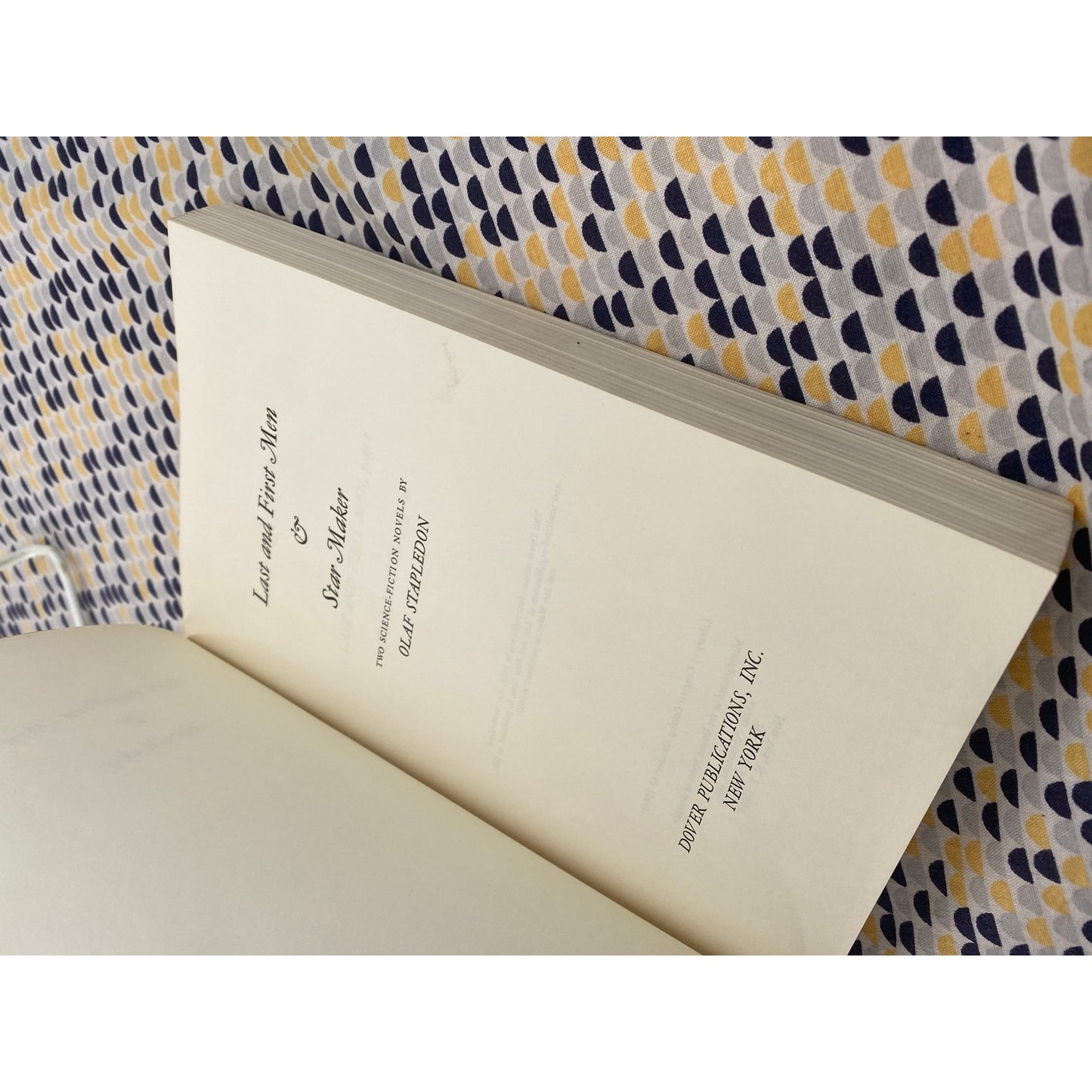 Olaf Stabledon - Last and First Me & Star Maker - Dover Books