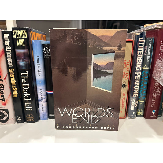 World's End - T. Coraghessan Boyle - Vintage Paperback Book - Viking Edition
