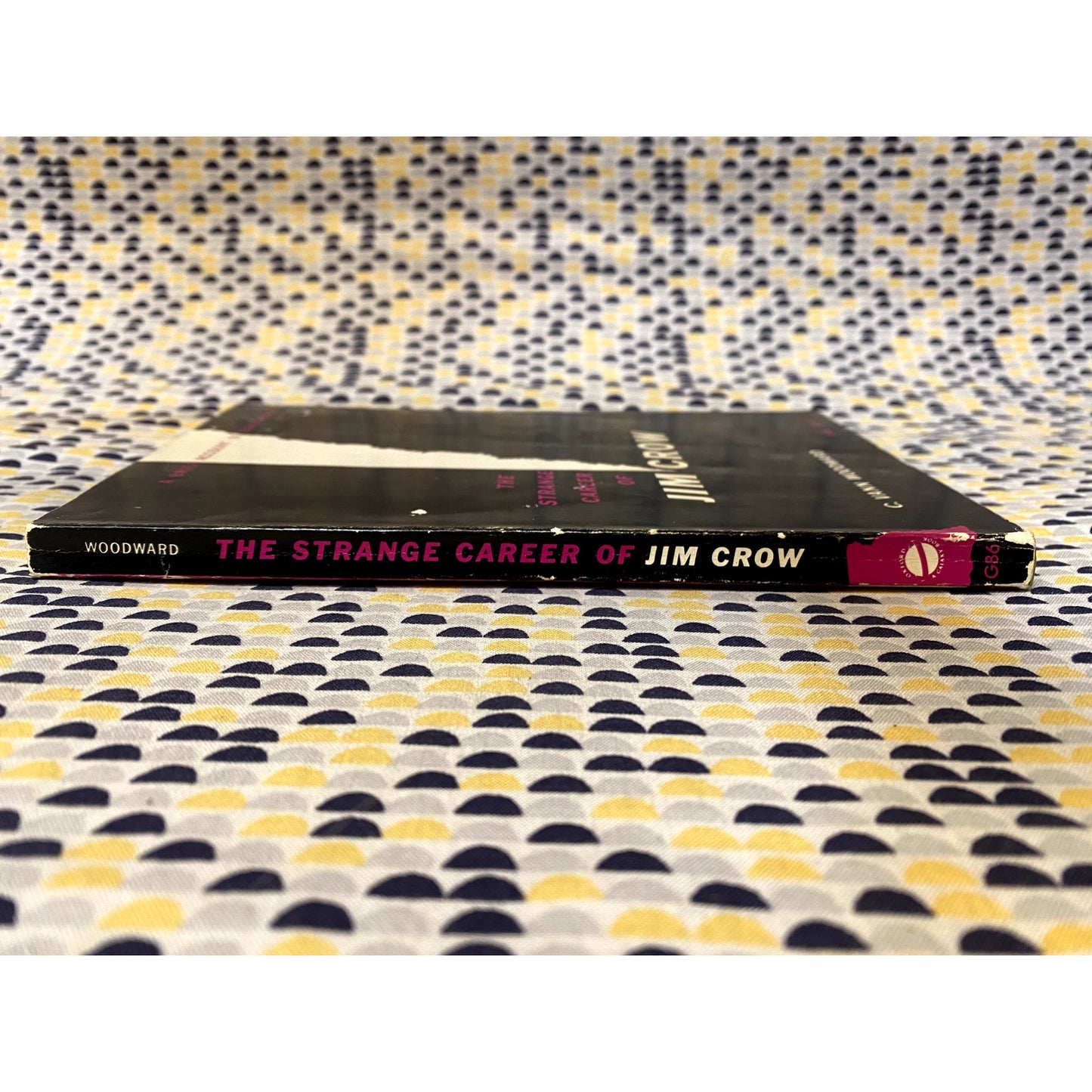 The Strange Career Of Jim Crow - C. Vann Woodward - Galaxy Book - Paperback