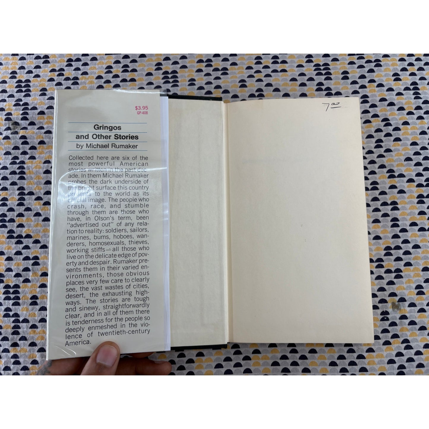 Gringos And Other Stories - Michael Rumaker - Grove Press - Hardcover - 1st Edition