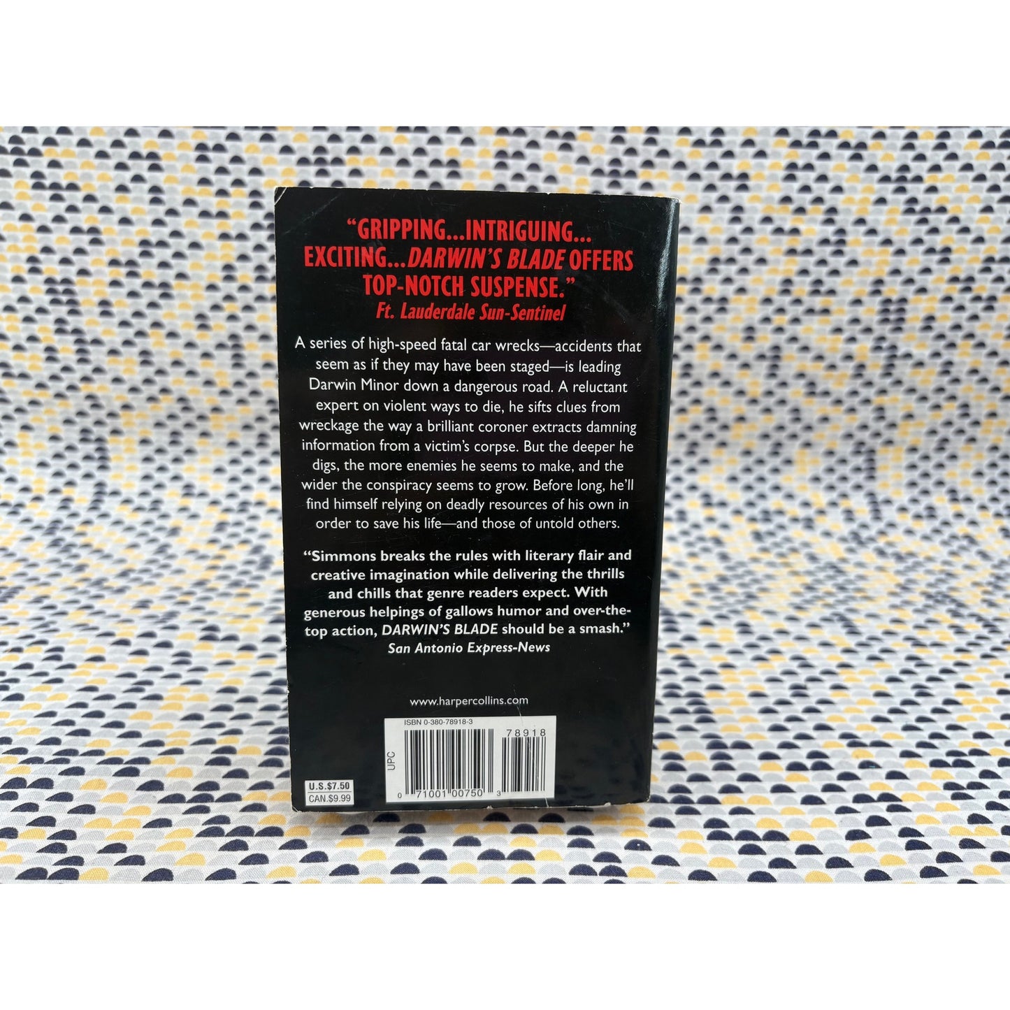 Darwins Blade - Dan Simmons - Harper - Paperback