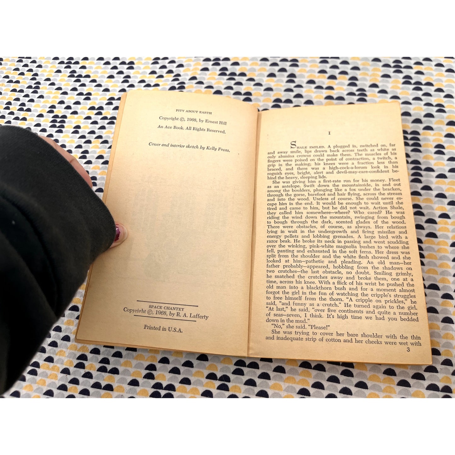 Space Chantey -  R. A. Lafferty / Pity About The Earth - Ernest Hill - Ace Double - Paperback