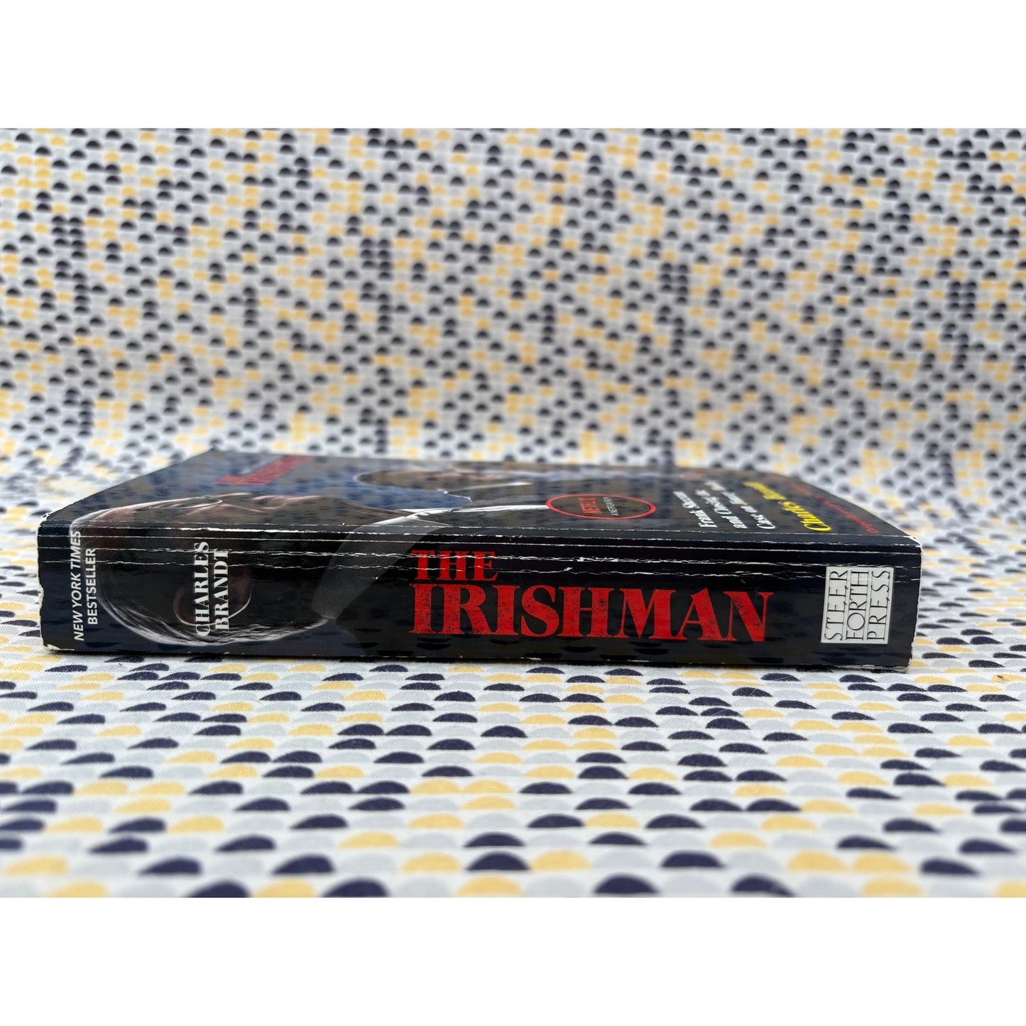 The Irishman - Charles Brandt - Steer Forth Press - Movie Tie In Edition