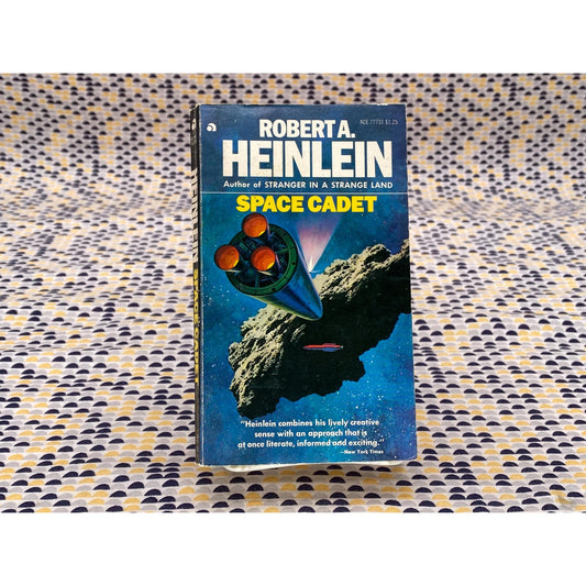 Space Cadet - Robert A. Heinlein - Vintage Paperback Book - Ace Edition