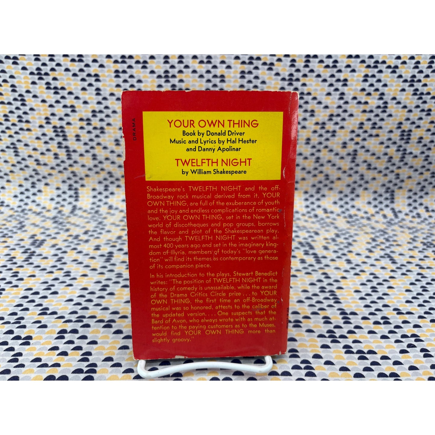 Your Own Thing - Twelfth Night - Donald Driver - Dell - Paperback