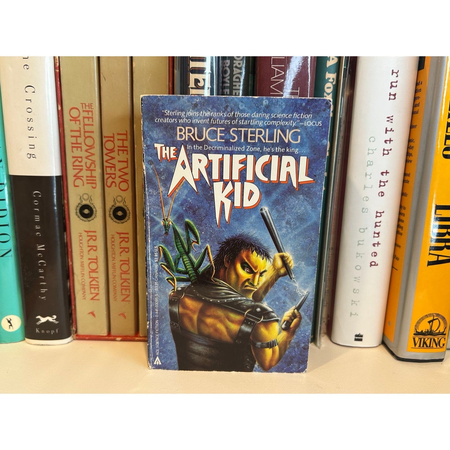 The Artificial Kid - Bruce Sterling - Vintage Paperback Book - Ace Books Edition