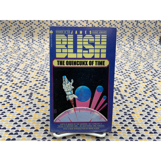The Quincunx Of Time - James Blish - Vintage Paperback Book - Avon Edition