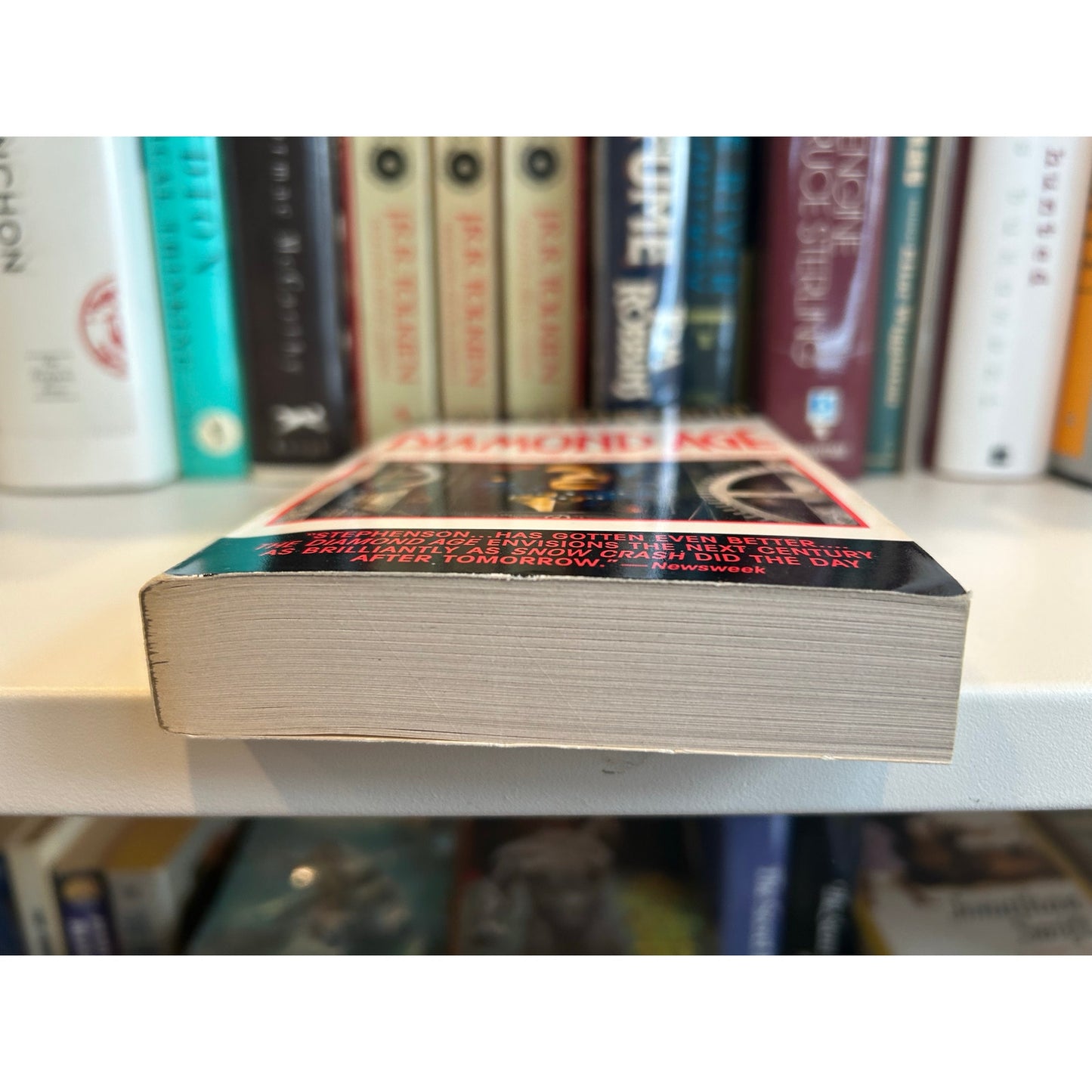 The Diamond Age - Neal Stephenson - Vintage Paperback - Bantam Books
