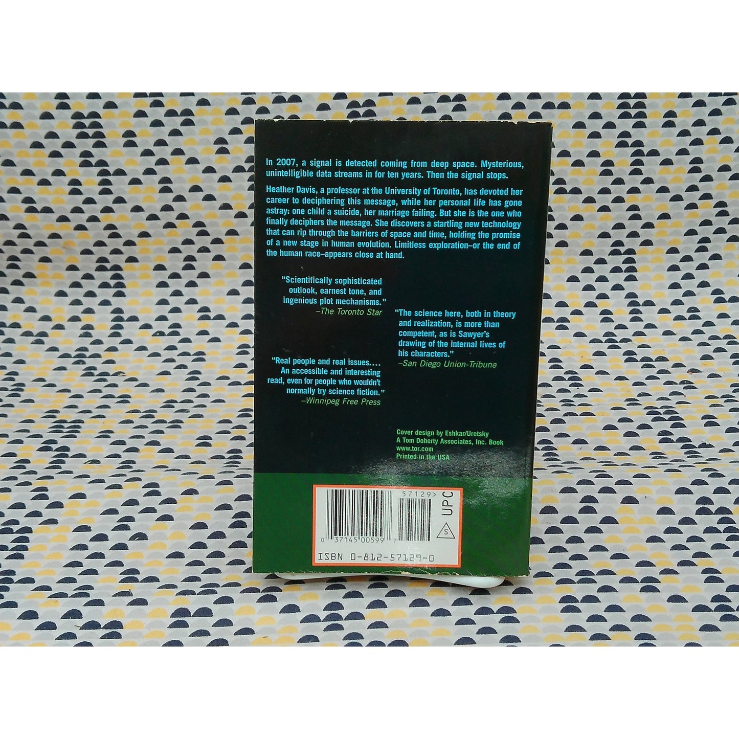 Factoring Humanity - Robert J. Sawyer - Vintage Paperback Book - Tor Edition