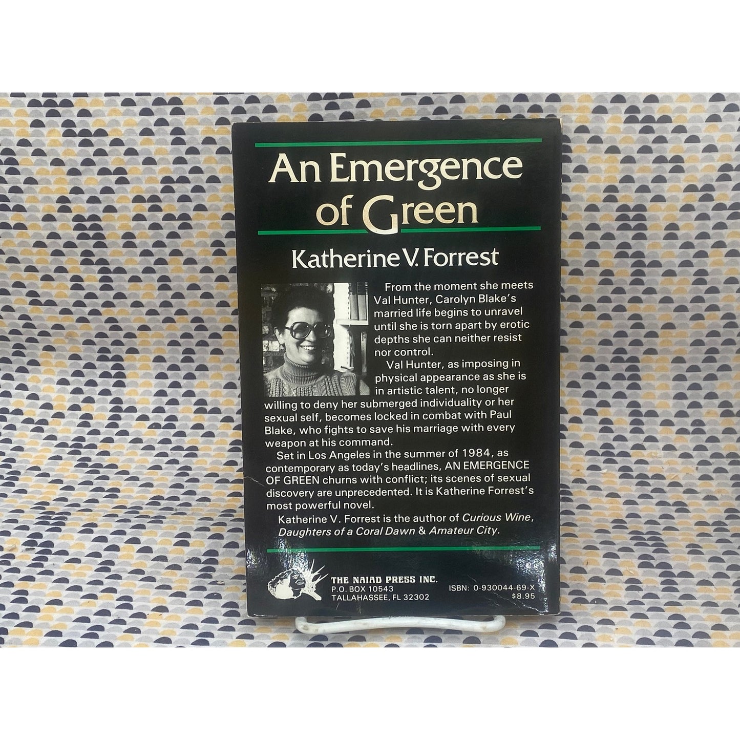 An Emergence Of Green - Katherine V. Forrest - Vintage Paperback Book - The Naiad Press, Inc. Edition