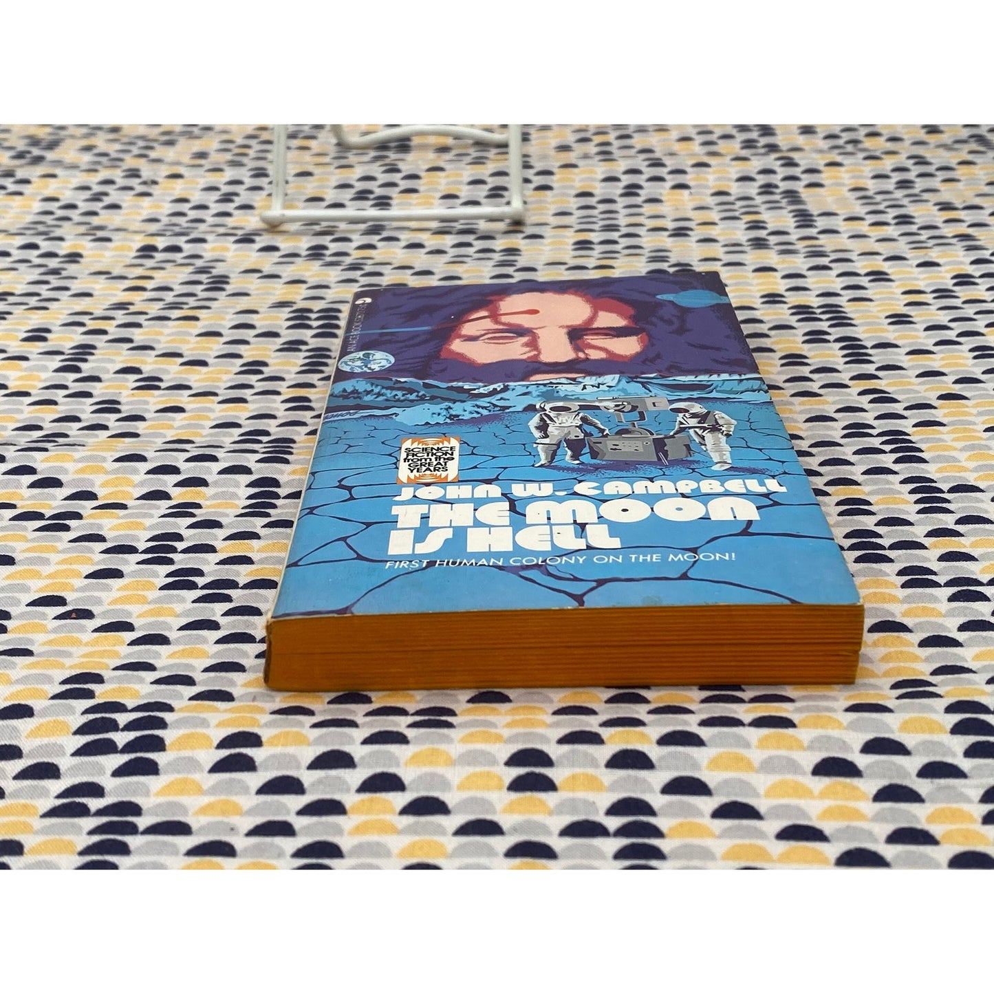 The Moon Is Hell - John W. Campbell - Vintage Paperback Book - Ace Edition