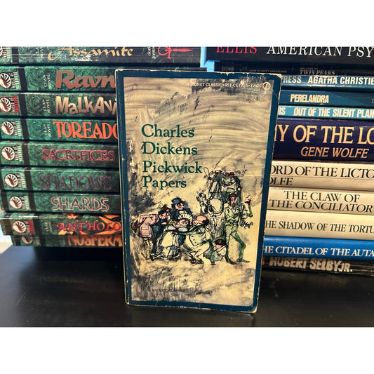 Pickwick Papers - Charles Dickens - Vintage Paperback Book - Signet Classics