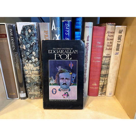 Ten Great Mysteries - Edgar Allan Poe - Vintage Paperback - Scholastic Edition