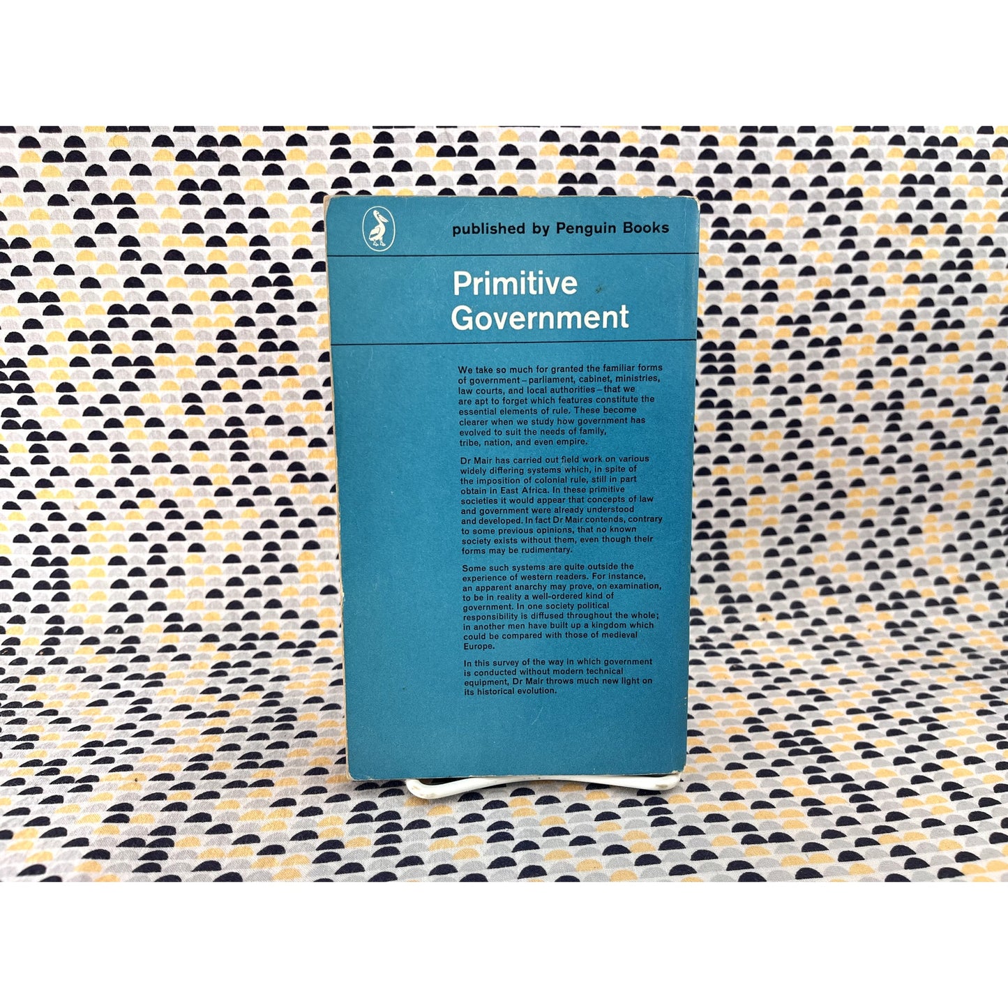 Primitive Government - Lucy Mair - Pelican - Paperback