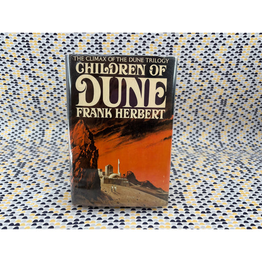 Children of Dune - Frank Herbert - Hardcover - Berkley Publishing - Book Club Ed