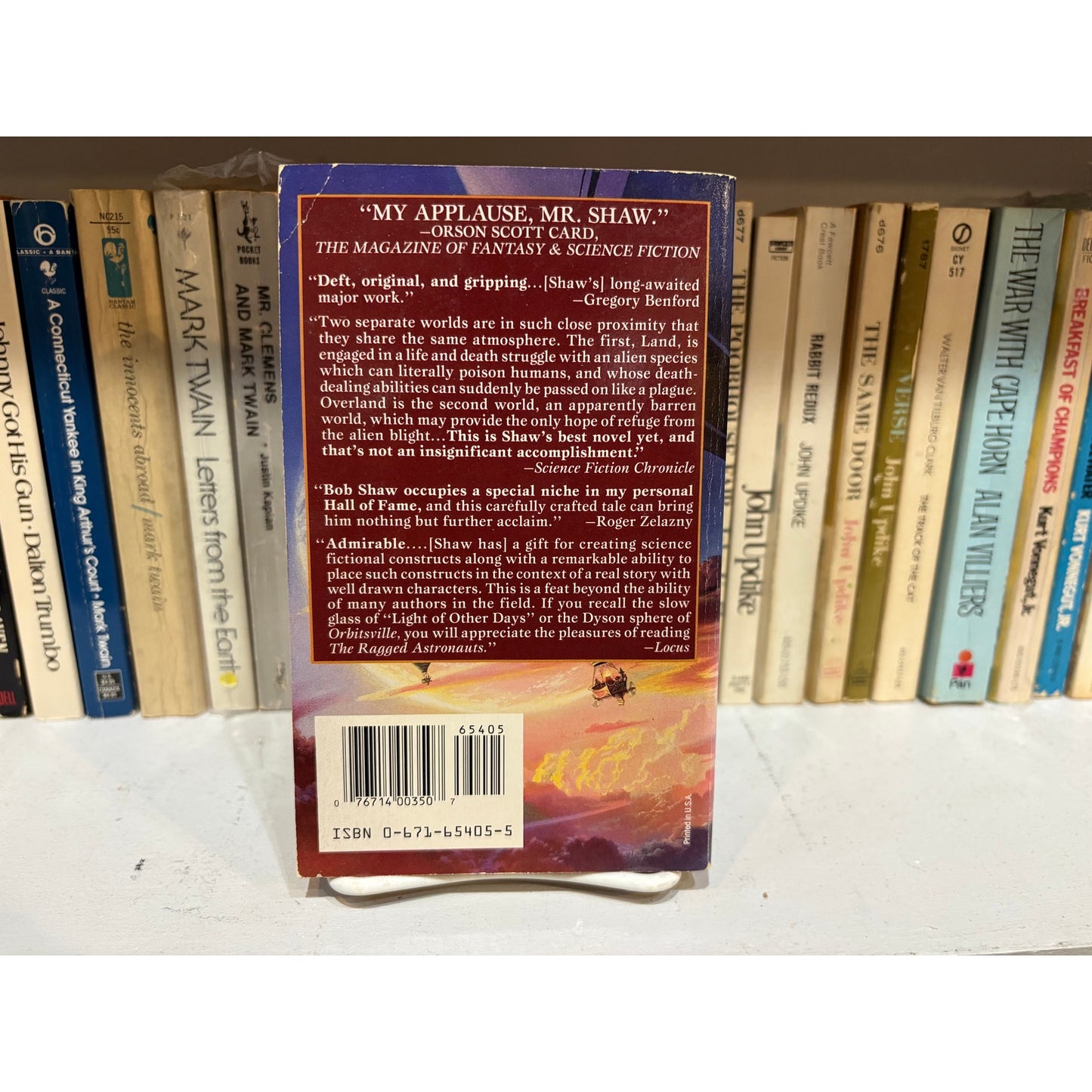 The Ragged Astronauts - Bob Shaw - Baen Books - Paperback