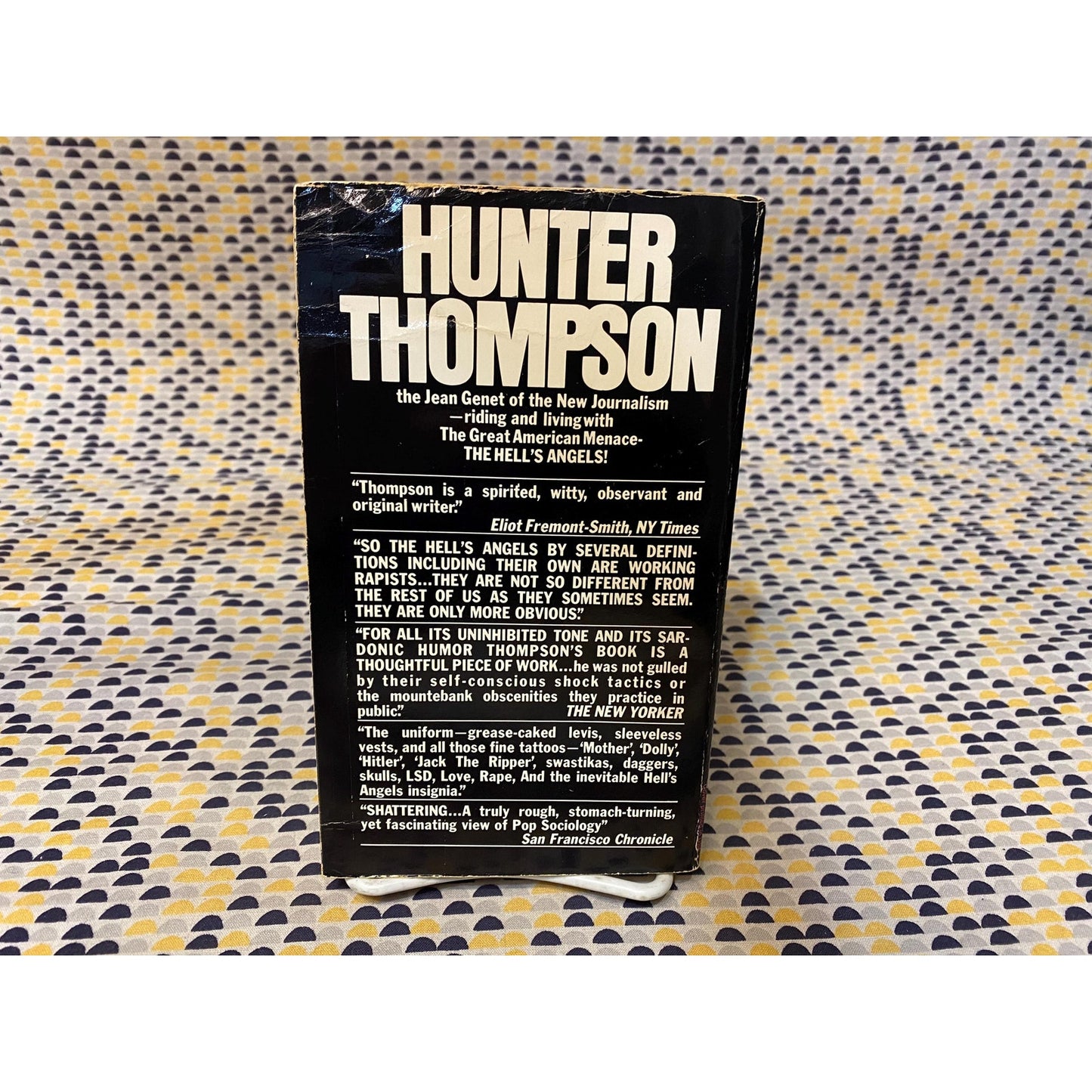 Hell's Angels - Hunter S. Thompson - Vintage Paperback Book - Ballantine Books